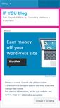Mobile Screenshot of ifyoublog.com