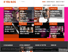 Tablet Screenshot of ifyoublog.com